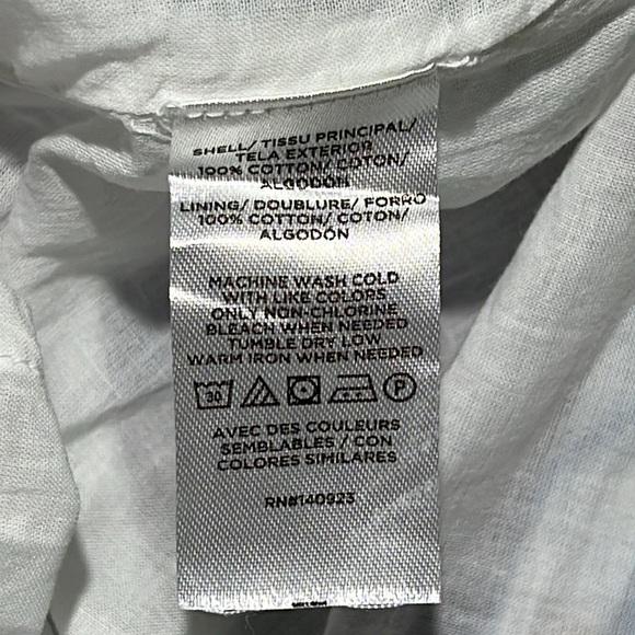 LOFT Mermaid Garden Tie Neck Midi Dress - Picture 6 of 7